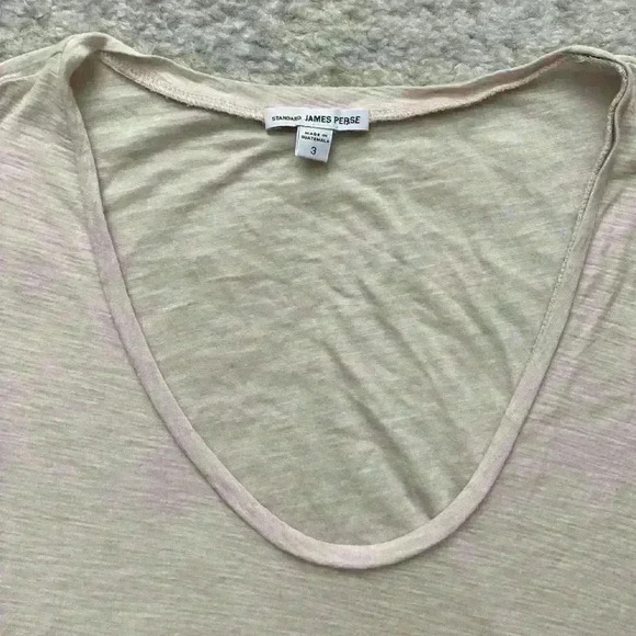 James Perse Scoop Neck Top - Picture 2 of 4